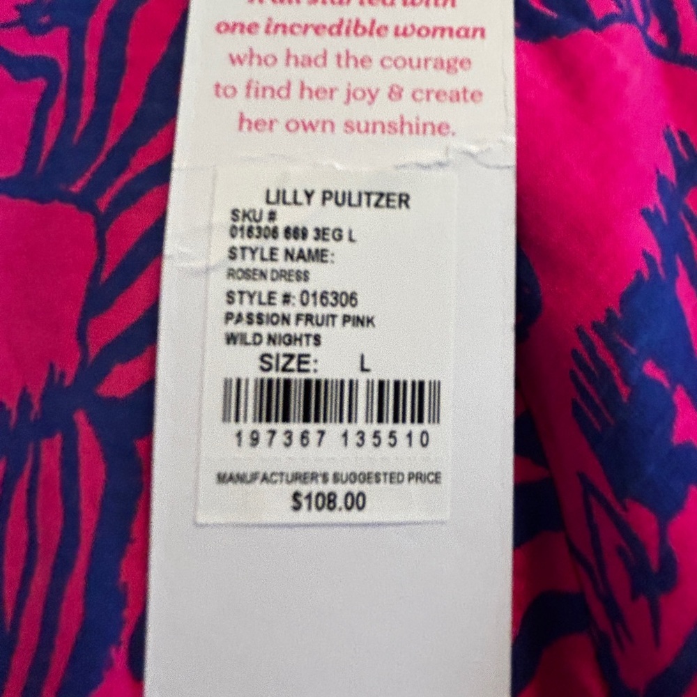 Lilly Pulitzer Rosen dress - Picture 4 of 5